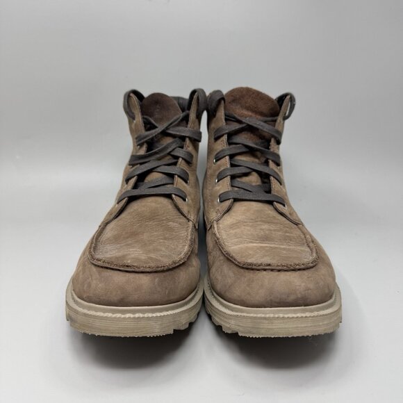 SOREL Madson II Moc Toe Waterproof Boots Mens Size 11 Tobacco Brown NM3851-256 main image 4